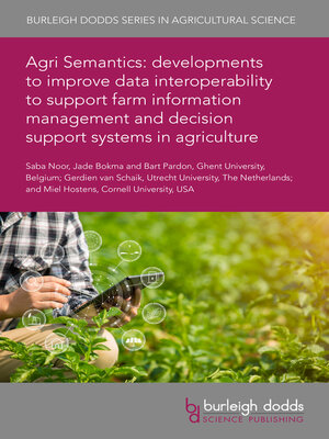 cover image of Agri Semantics